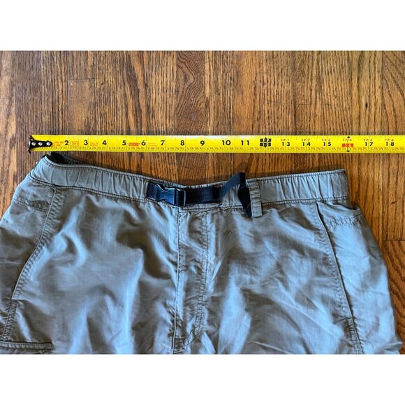 REI Khaki Nylon Wide Leg Hiking Performance Pants to Shorts   Mens Size Large - Picture 8 of 10